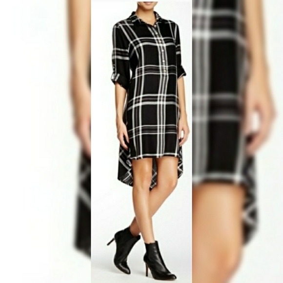 Max Studio Dresses & Skirts - NWT Max Studio Plaid Shirtdress Small